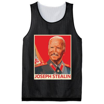 Joseph Stealin Anti Joe Biden Funny Shirts Anti Biden Mesh Reversible Basketball Jersey Tank