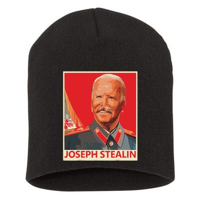 Joseph Stealin Anti Joe Biden Funny Shirts Anti Biden Short Acrylic Beanie