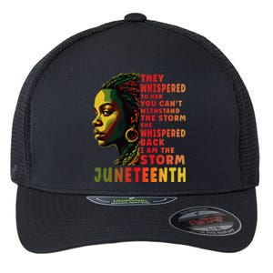 Juneteenth Shirts Afro American Black Women Black History Flexfit Unipanel Trucker Cap