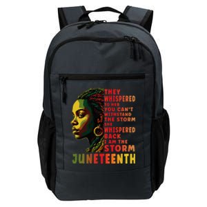 Juneteenth Shirts Afro American Black Women Black History Daily Commute Backpack