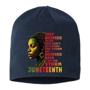 Juneteenth Shirts Afro American Black Women Black History Sustainable Beanie