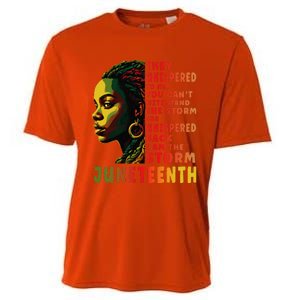 Juneteenth Shirts Afro American Black Women Black History Cooling Performance Crew T-Shirt