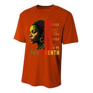 Juneteenth Shirts Afro American Black Women Black History Performance Sprint T-Shirt