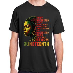 Juneteenth Shirts Afro American Black Women Black History Adult ChromaSoft Performance T-Shirt