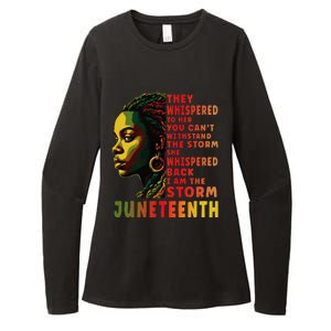 Juneteenth Shirts Afro American Black Women Black History Womens CVC Long Sleeve Shirt