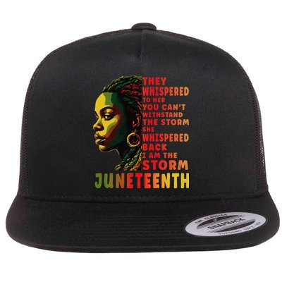 Juneteenth Shirts Afro American Black Women Black History Flatbill Hat