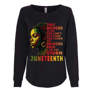 Juneteenth Shirts Afro American Black Women Black History Womens California Wash Sweatshirt