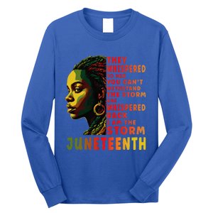 Juneteenth Shirts Afro American Black Women Black History Long Sleeve Shirt