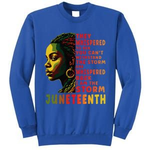 Juneteenth Shirts Afro American Black Women Black History Sweatshirt