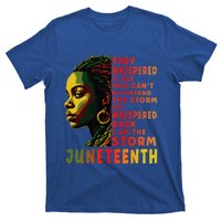 Juneteenth Shirts Afro American Black Women Black History T-Shirt