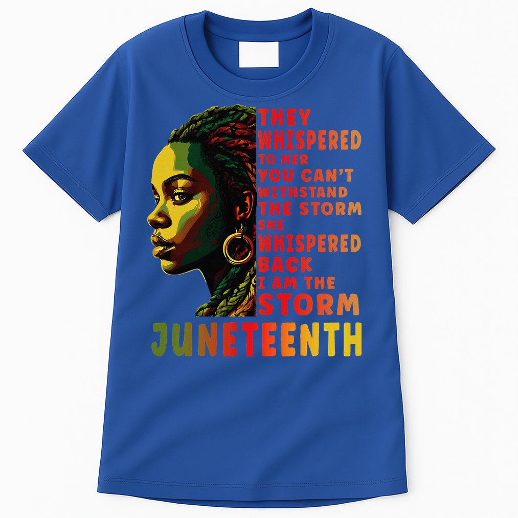 Juneteenth Shirts Afro American Black Women Black History Tall T-Shirt