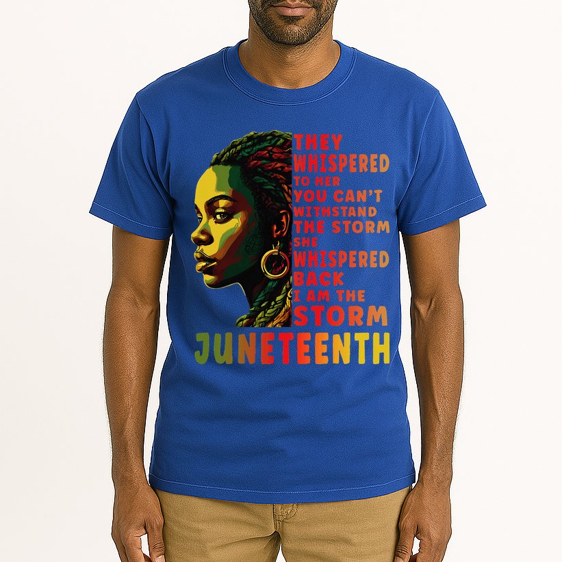 Juneteenth Shirts Afro American Black Women Black History Tall T-Shirt