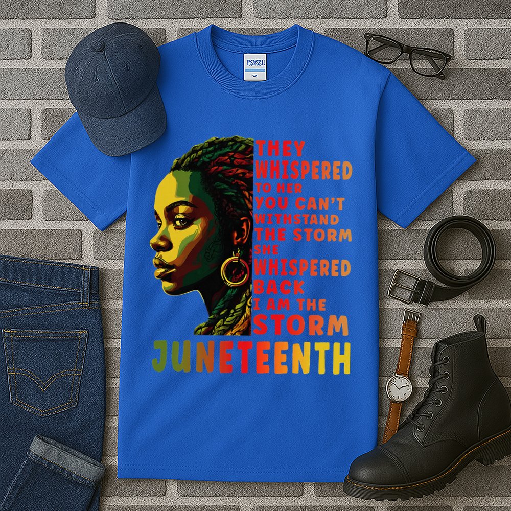 Juneteenth Shirts Afro American Black Women Black History Tall T-Shirt
