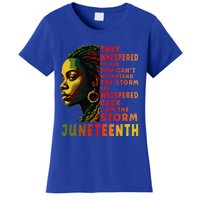 Juneteenth Shirts Afro American Black Women Black History Women's T-Shirt