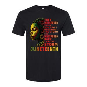 Juneteenth Shirts Afro American Black Women Black History Softstyle CVC T-Shirt