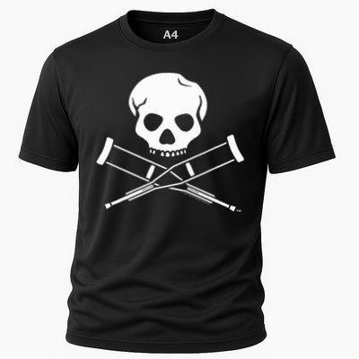 Jackass Skull And Crutches Performance Shirt