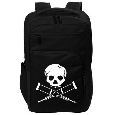 Jackass Skull And Crutches Impact Tech Backpack