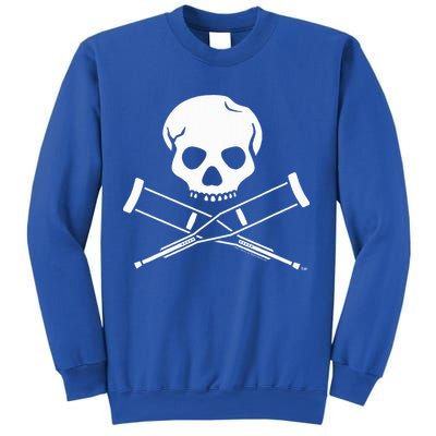 Jackass Skull And Crutches Sweatshirt