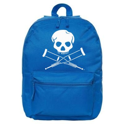 Jackass Skull And Crutches 16 in Basic Backpack