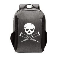 Jackass Skull And Crutches Vector Backpack