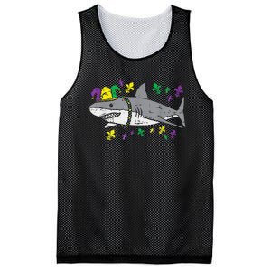 Jester Shark Animal Lover Funny Mardi Gras Carnival Mesh Reversible Basketball Jersey Tank