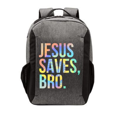Jesus Saves Bro Pro Christian Religious Believer TieDye Vector Backpack
