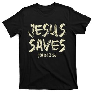 Jesus Saves Bible Funny Christian Jesus Lover T-Shirt