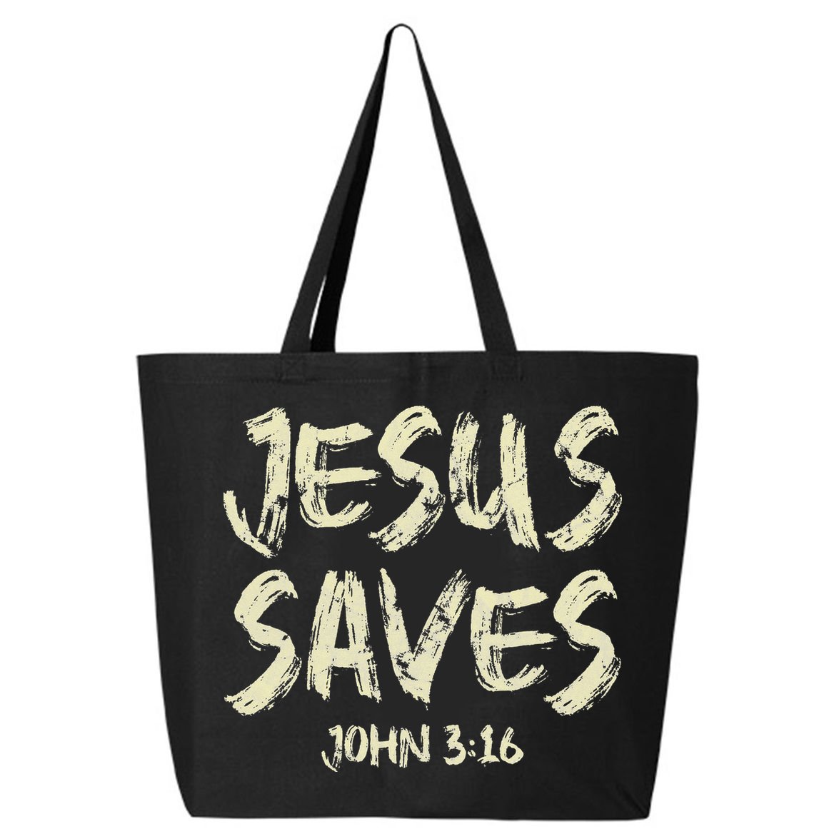 Jesus Saves Bible Funny Christian Jesus Lover 25L Jumbo Tote