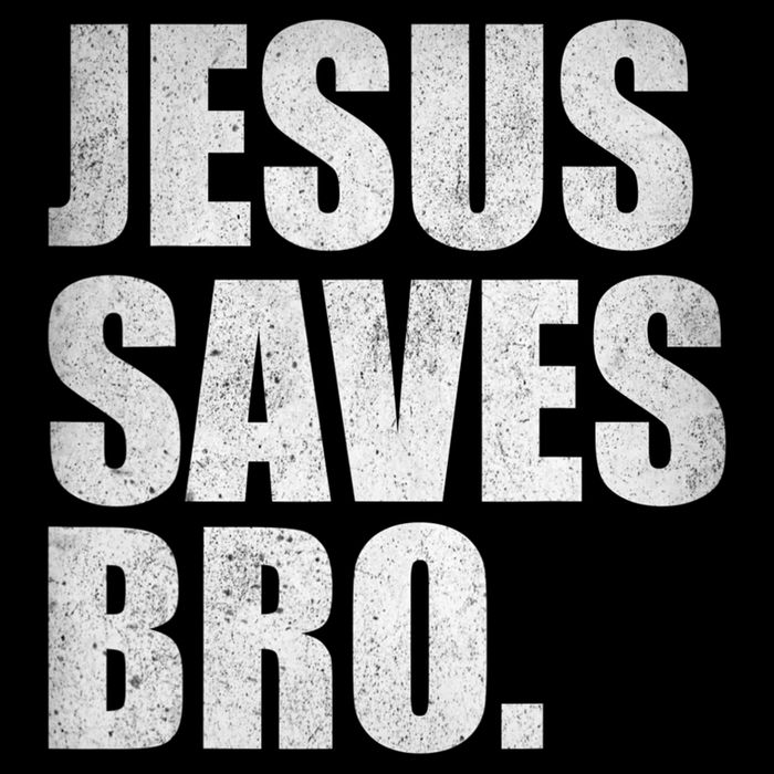 Jesus Saves Bro Vintage Christian Religion Doggie Tank