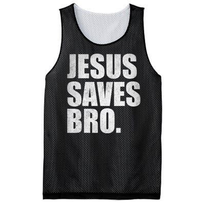 Jesus Saves Bro Vintage Christian Religion Mesh Reversible Basketball Jersey Tank