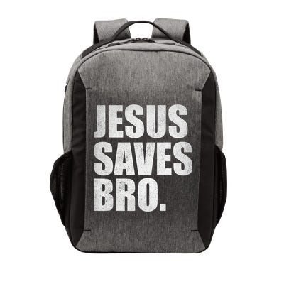 Jesus Saves Bro Vintage Christian Religion Vector Backpack