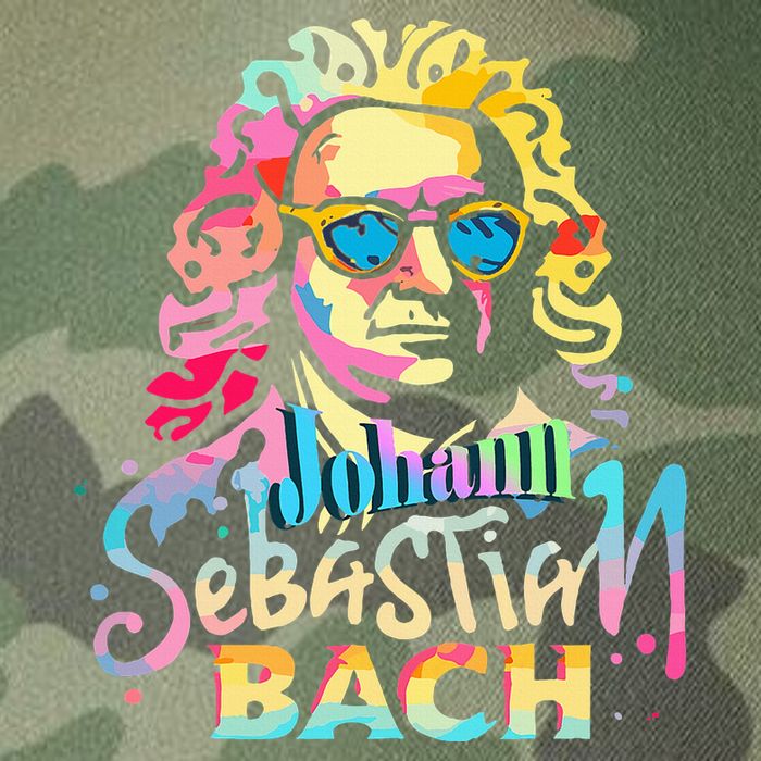 Johann Sebastian Bach Composer Classical Music Legacy Tie Dye Trucker Hat