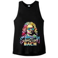 Johann Sebastian Bach Composer Classical Music Ladies PosiCharge Tri-Blend Wicking Tank