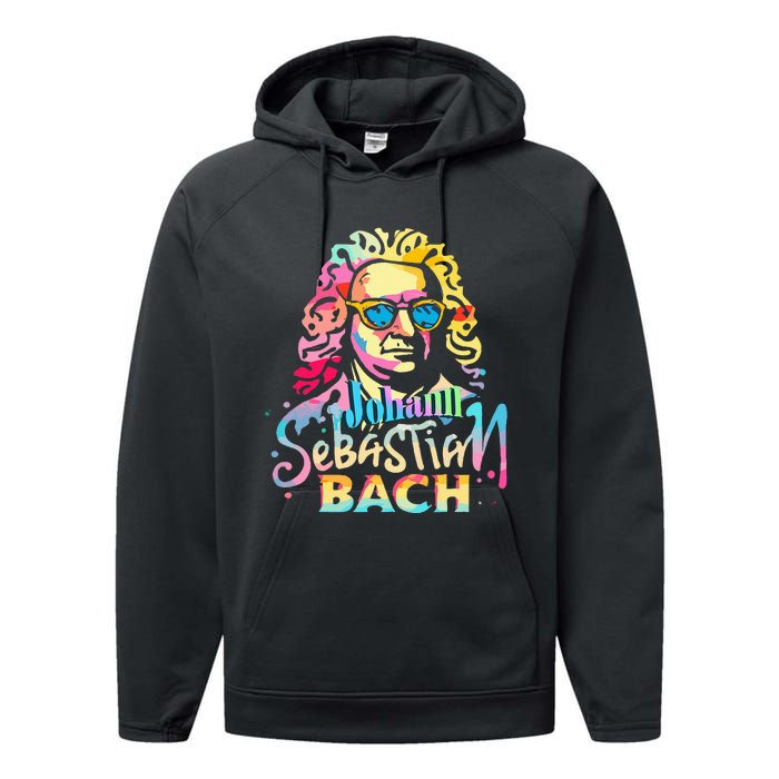 Johann Sebastian Bach Composer Classical Music Performance Fleece Hoodie