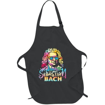 Johann Sebastian Bach Composer Classical Music Full-Length Apron With Pockets