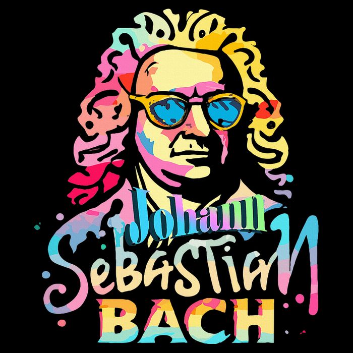 Johann Sebastian Bach Composer Classical Music T-Shirt