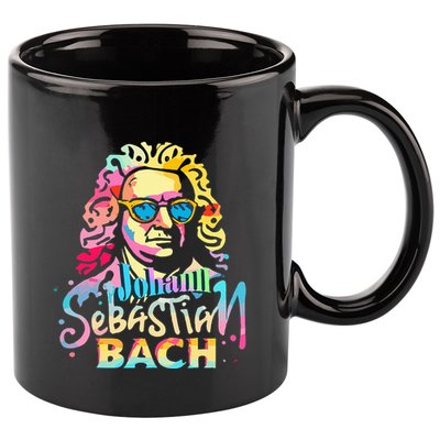Johann Sebastian Bach Composer Classical Music 11oz C Handle Ceramic Mug