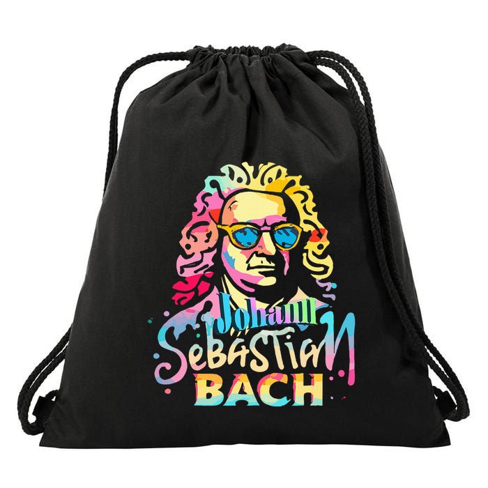 Johann Sebastian Bach Composer Classical Music Drawstring Bag