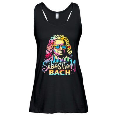 Johann Sebastian Bach Composer Classical Music Ladies Essential Flowy Tank