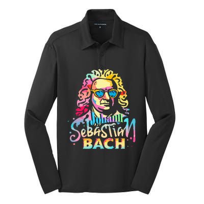 Johann Sebastian Bach Composer Classical Music Silk Touch Performance Long Sleeve Polo