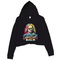 Johann Sebastian Bach Composer Classical Music Crop Fleece Hoodie