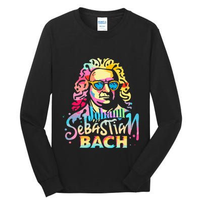 Johann Sebastian Bach Composer Classical Music Tall Long Sleeve T-Shirt