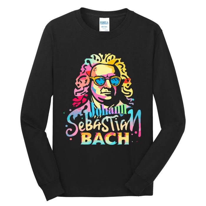 Johann Sebastian Bach Composer Classical Music Tall Long Sleeve T-Shirt