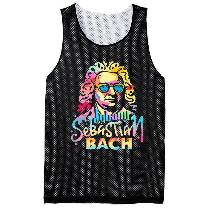 Johann Sebastian Bach Composer Classical Music Mesh Reversible Basketball Jersey Tank