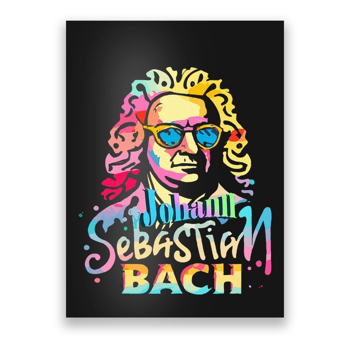 Johann Sebastian Bach Composer Classical Music Poster