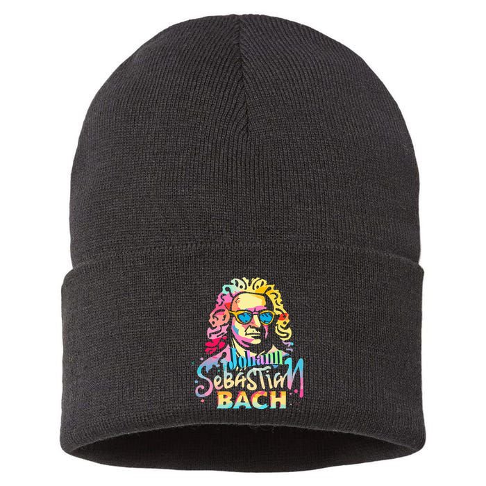 Johann Sebastian Bach Composer Classical Music Sustainable Knit Beanie