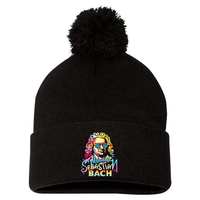 Johann Sebastian Bach Composer Classical Music Pom Pom 12in Knit Beanie