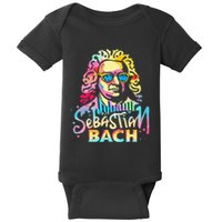 Johann Sebastian Bach Composer Classical Music Baby Bodysuit