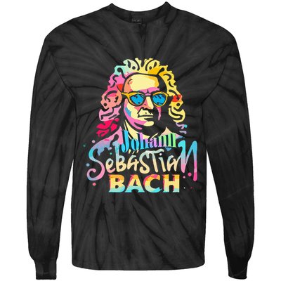 Johann Sebastian Bach Composer Classical Music Tie-Dye Long Sleeve Shirt