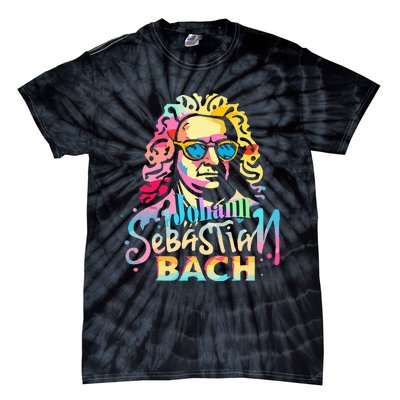 Johann Sebastian Bach Composer Classical Music Tie-Dye T-Shirt